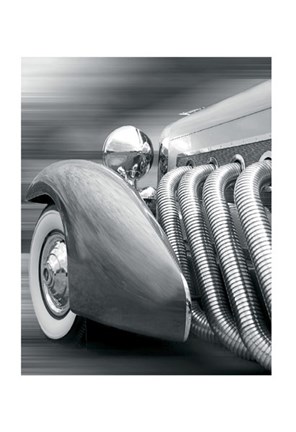 Framed Duesenberg in Motion Print