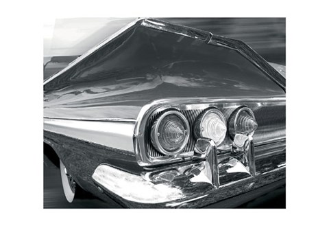 Framed Chevy Tail Print
