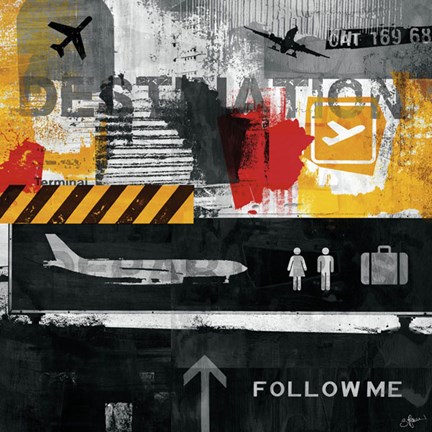 Framed Urban Style III Print