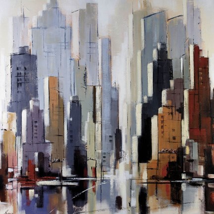 Framed Urbania 1 Print