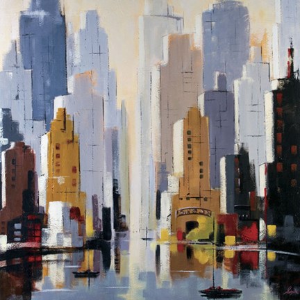 Framed Urbania 2 Print