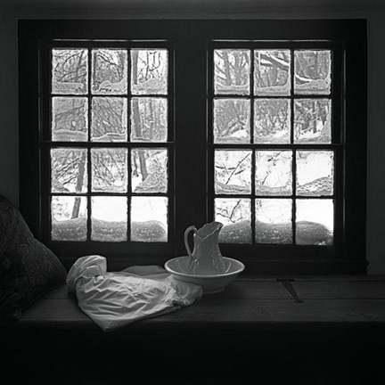 Framed Window Seat Blizzard Print