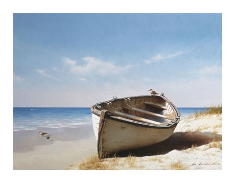 Framed Washed Ashore Print