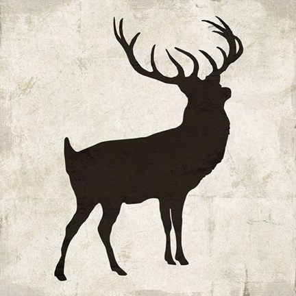 Framed Deer Print