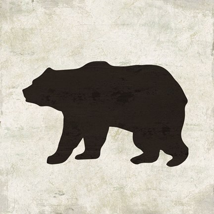 Framed Bear Print