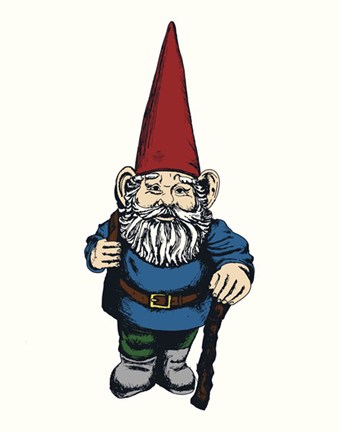 Framed Gnome Print