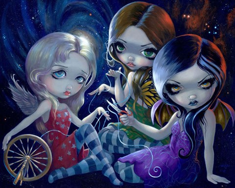 Framed Three Fates Print