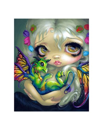 Framed Darling Dragonling IV Print