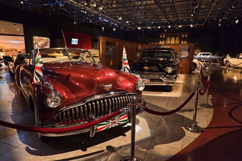 Framed Jordan, Amman, Royal Automoblie Museum, Classic Car Print
