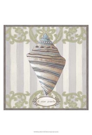 Framed Riviera Shell II Print