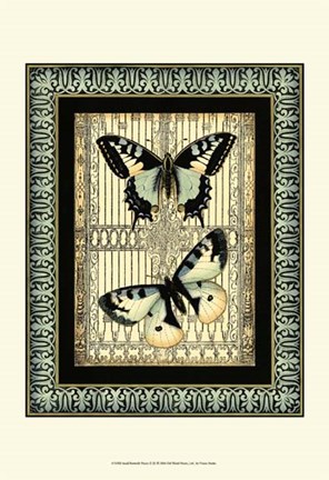 Framed Small Butterfly Fancy II Print