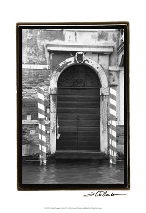 Framed Hidden Passages, Venice VI Print