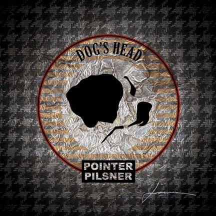 Framed Hound&#39;s Tooth III Print