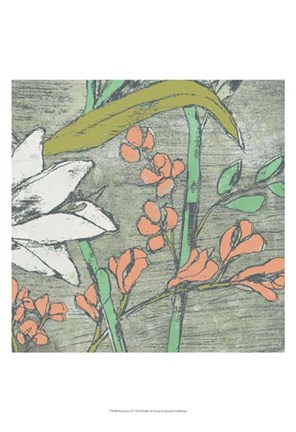 Framed Tropicana I Print