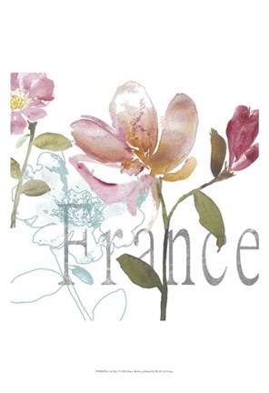 Framed Paris by Day I Print