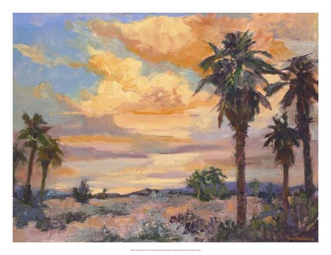 Framed Desert Repose I Print