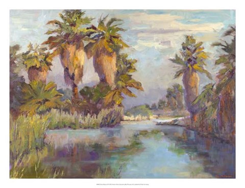 Framed Desert Repose II Print