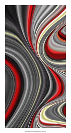 Framed Smoke Screen II Print