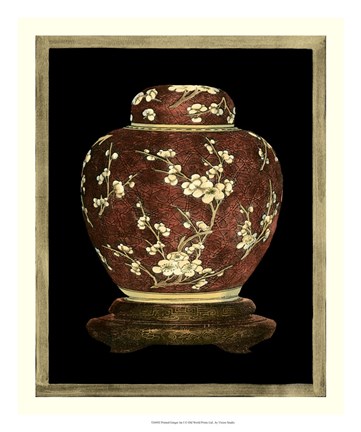 Framed Ginger Jar I Print