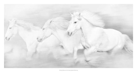 Framed All the White Horses Print