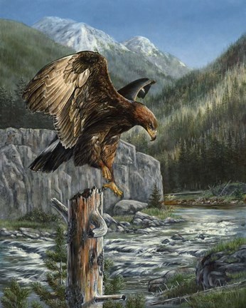 Framed Golden Glory Print