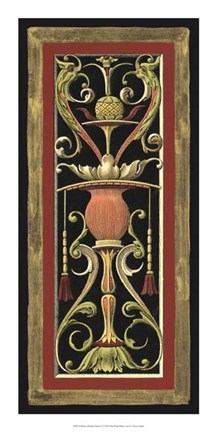 Framed Parisian Panel II Print