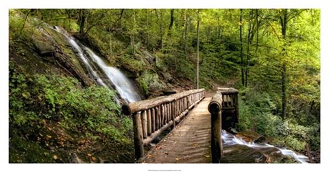 Framed Falls Panorama Print