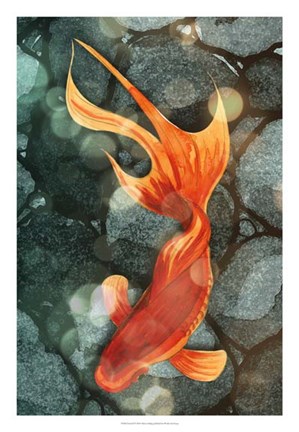 Framed Fantail I Print