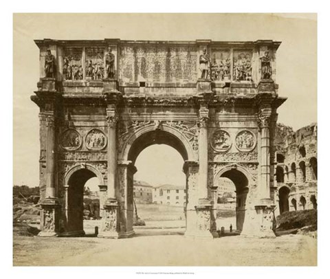 Framed Arch of Constantine Print