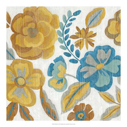 Framed Wildfield I Print