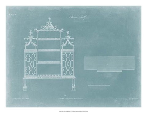 Framed China Shelf Print