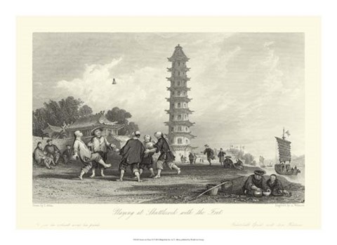 Framed Scenes in China X Print