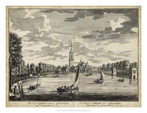 Framed Views of Amsterdam VII Print