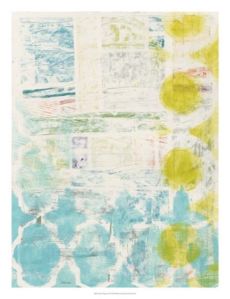 Framed Lattice Progression II Print