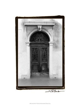 Framed Venetian Doorways I Print