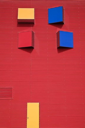 Framed UAE, Dubai, Children's City Museum, Creekside Park Print