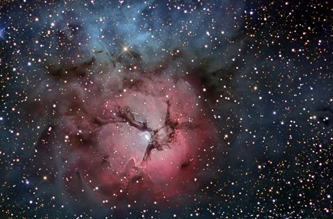 Framed Trifid Nebula Print
