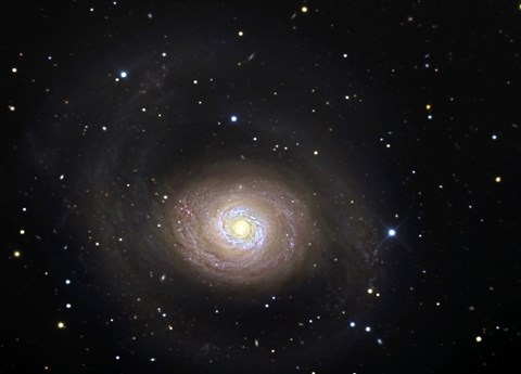 Framed Messier 94, A Spiral Galaxy in the Constellation Canes Venatici Print