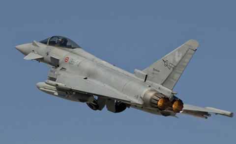 Framed Eurofighter F-2000 of the Italian Air Force Print