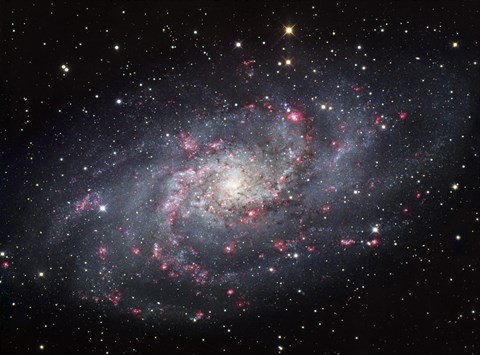 Framed Triangulum Galaxy Print