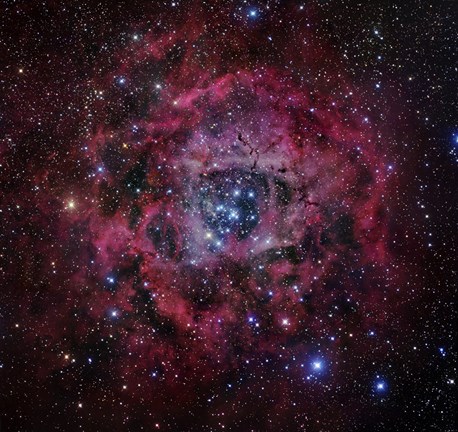 Framed Rosette Nebula Print