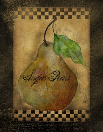 Framed Sugar Pears Print