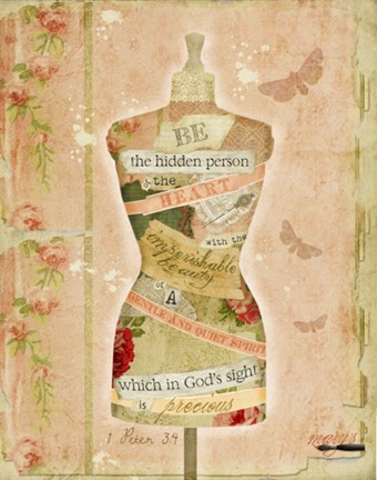 Framed Hidden Person Print