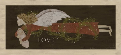 Framed Angel Love Print