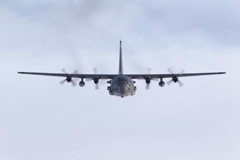 Framed MC-130H Combat Talon (front view) Print