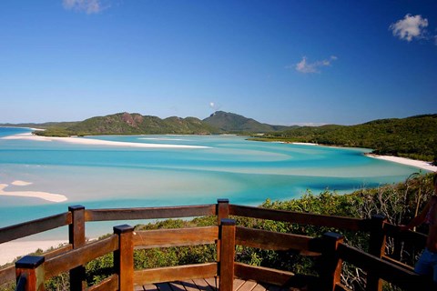Framed Whitsunday Islands, Australia Print