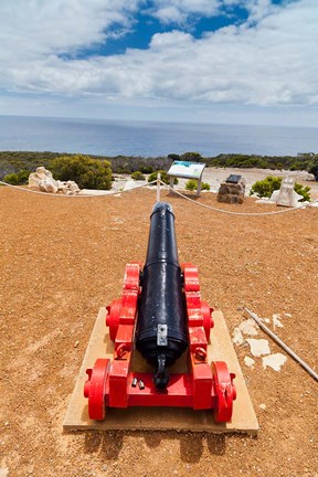 Framed Cape Borda Lighthouse, Kangaroo Island, Australia Print