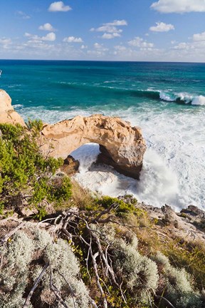 Framed Arch, Great Ocean Road,  Shipwreck Coast, Australia Print