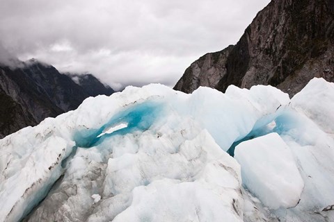 Framed New Zealand, South Island, Franz Josef Glacier Print