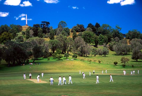 Framed Cornwall Cricket Club, Auckland, New Zealand Print